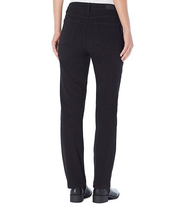 Jones New York Stretch Denim Lexington Straight-Leg Jeans Product Image