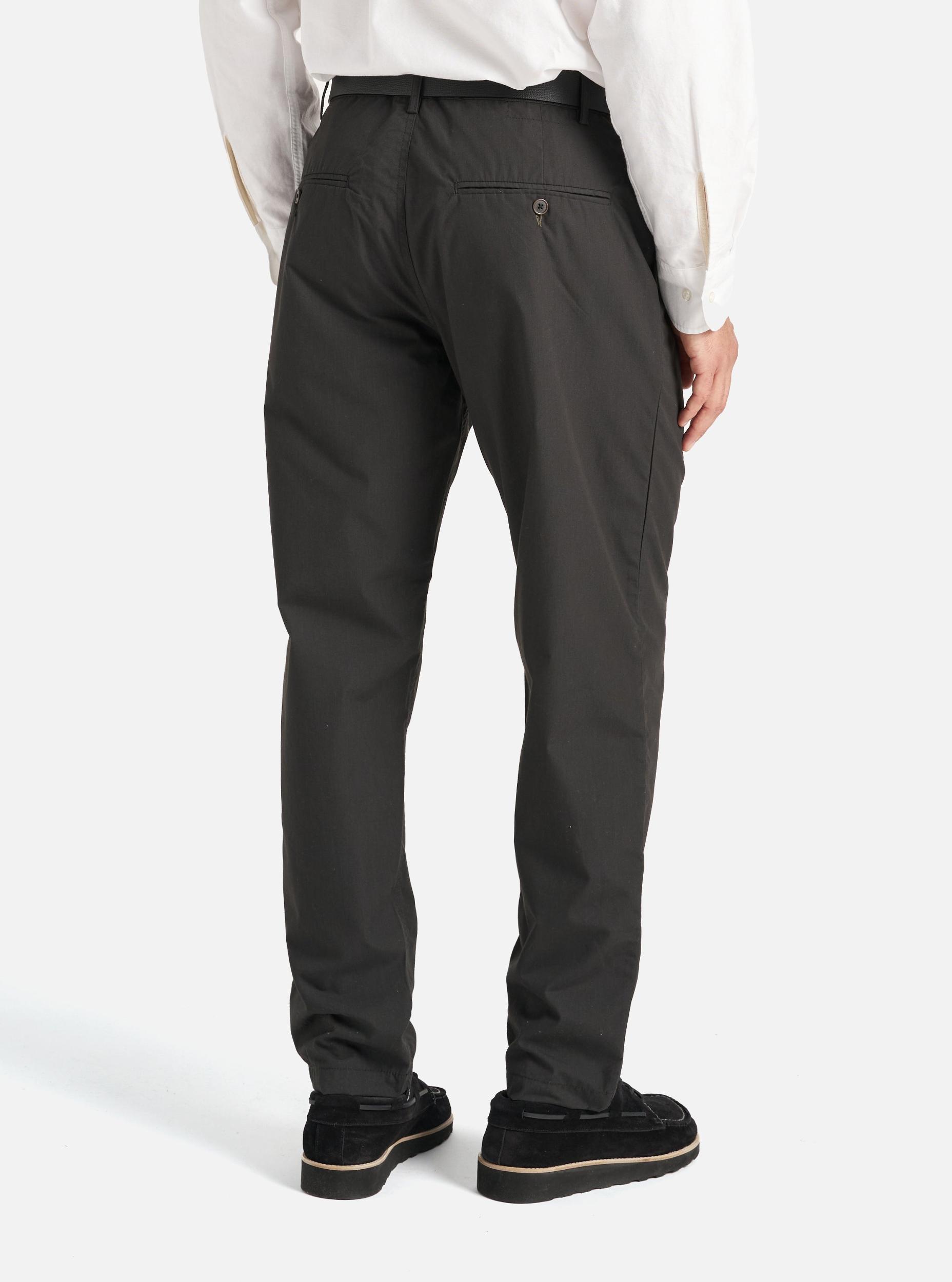 Black Recycled Polytech Military Chino Product Image