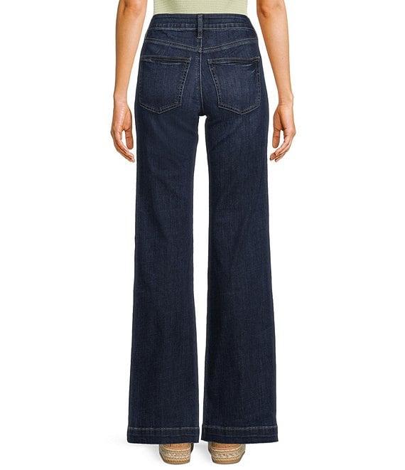 Silver Jeans Co. Avery High Rise Curvy Fit Luxe Stretch Denim Trouser Jeans Product Image