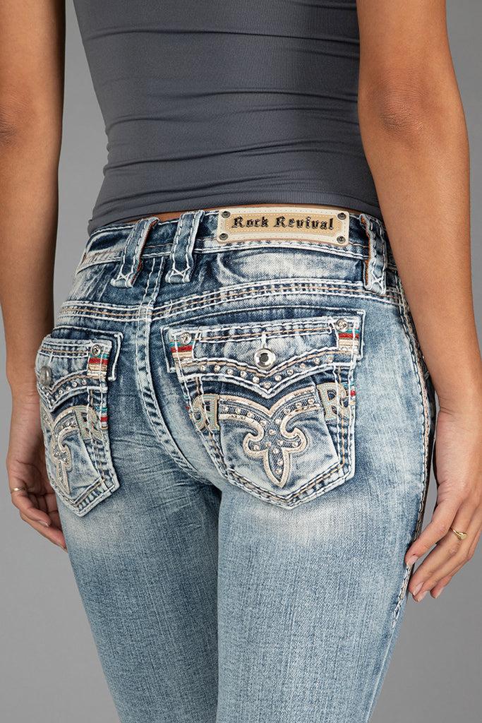 Talisa Low-Rise Bootcut Jeans Product Image