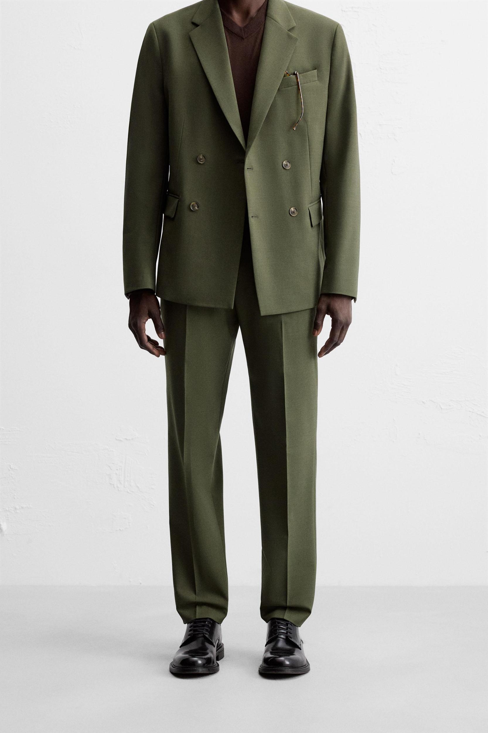 WOOL SUIT PANTS Product Image