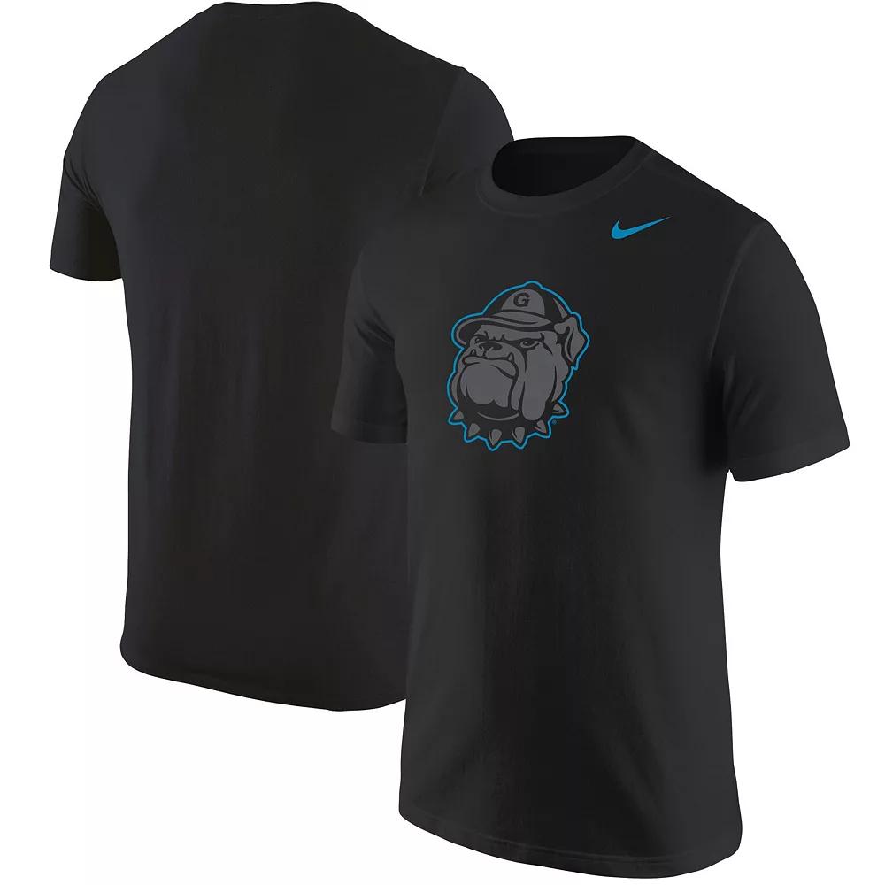 Men's Nike Black Georgetown Hoyas Logo Color Pop T-Shirt,  Product Image