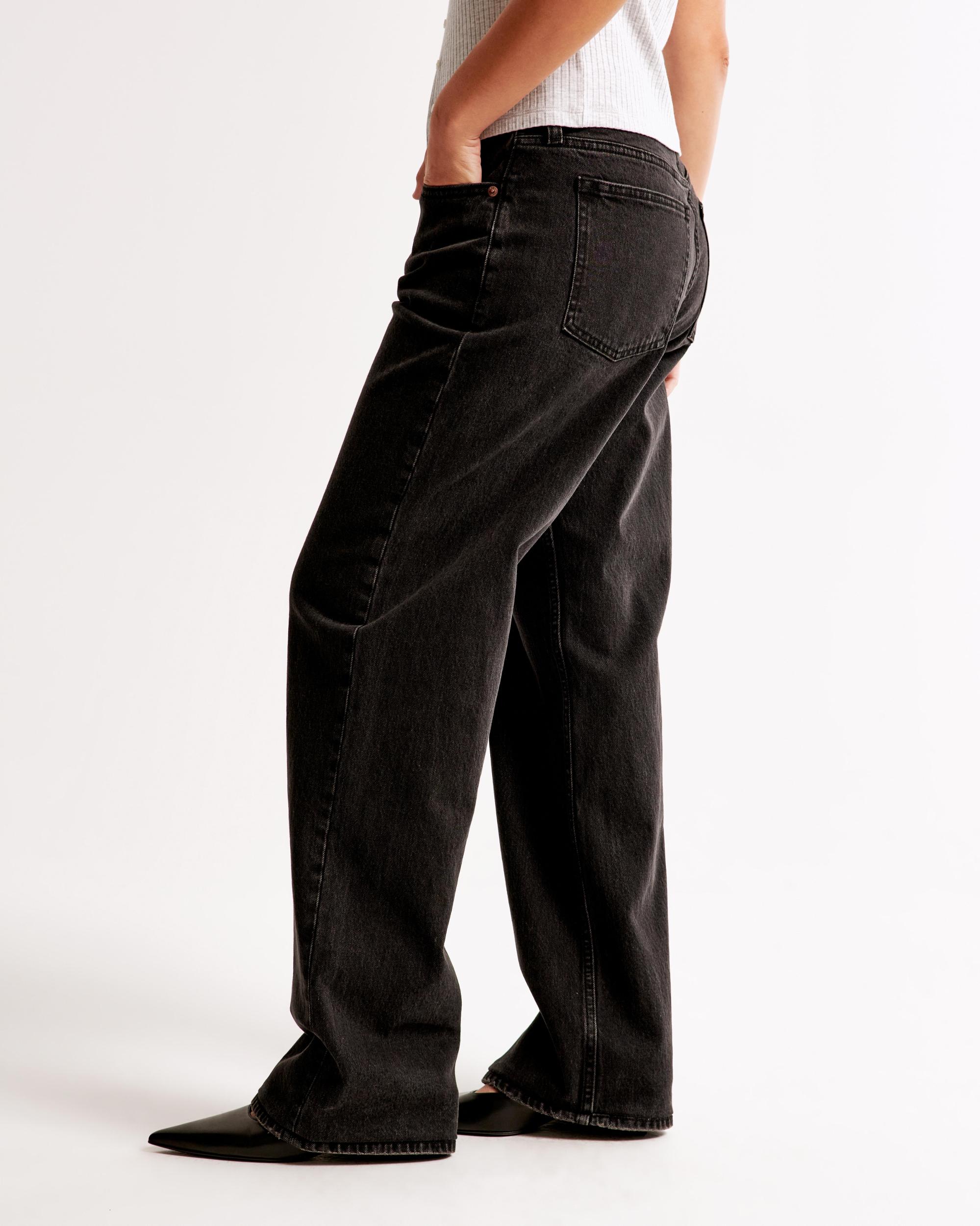 Curve Love Low Rise Baggy Jean Product Image