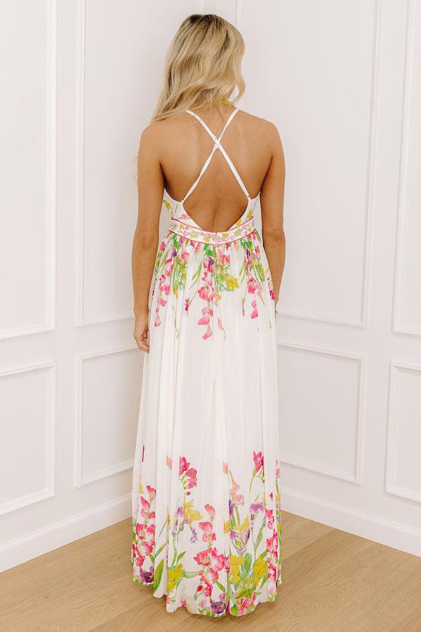Whimsical Moment Floral Maxi Dress Product Image