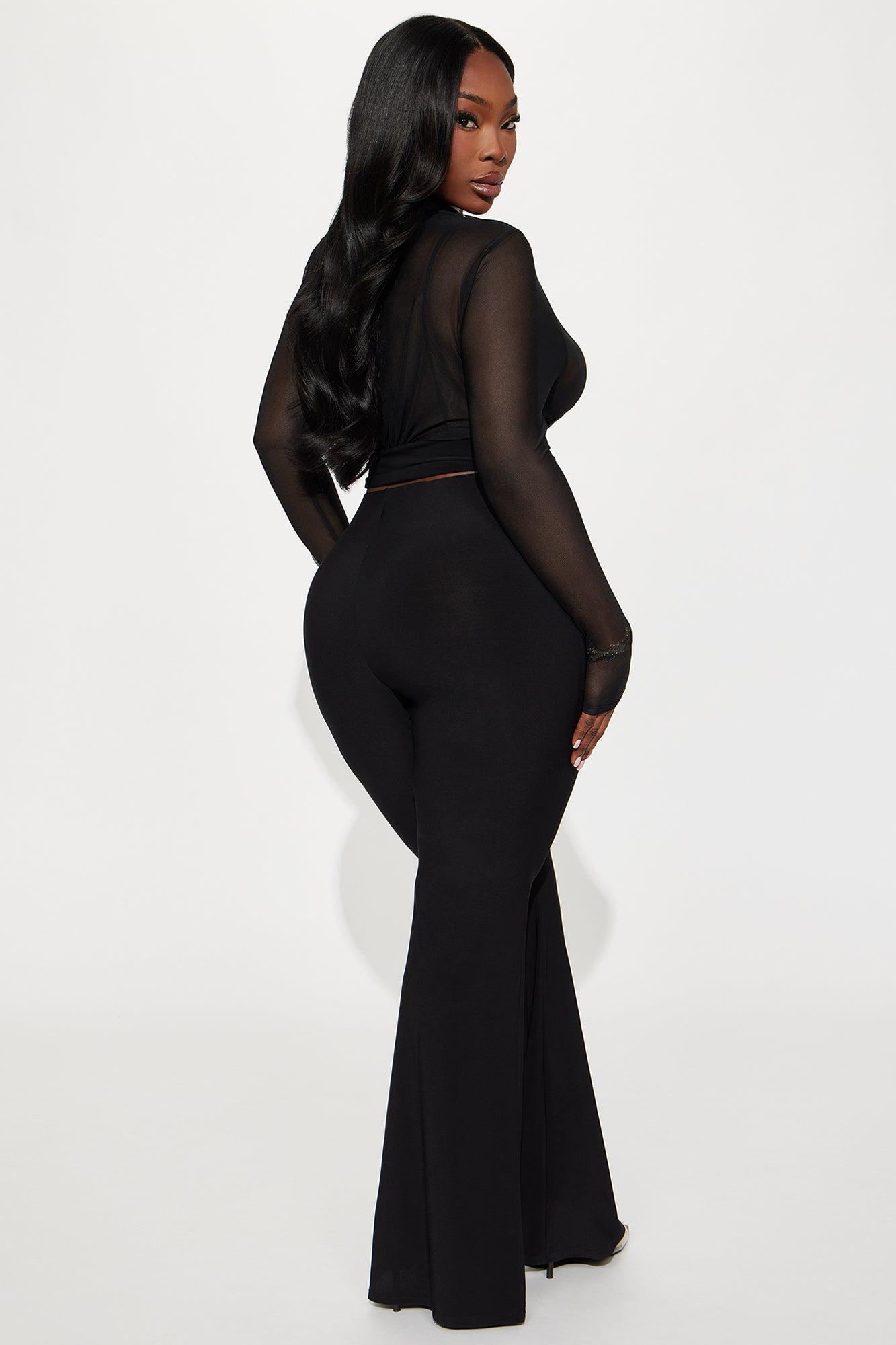 Vice Mode Corset Pant Set - Black Female Product Image