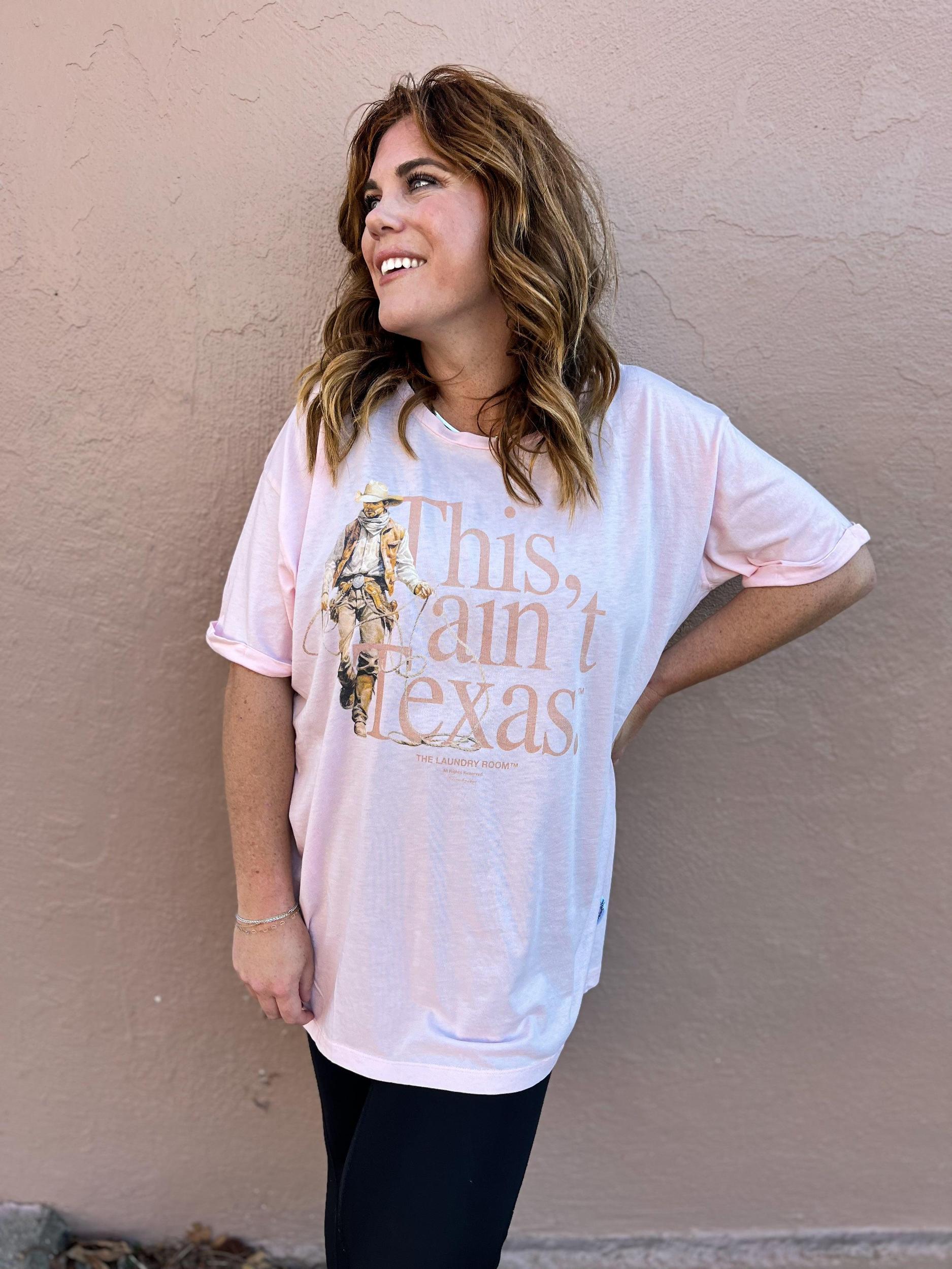 This Ain't Texas Roper Oversized Tee Product Image