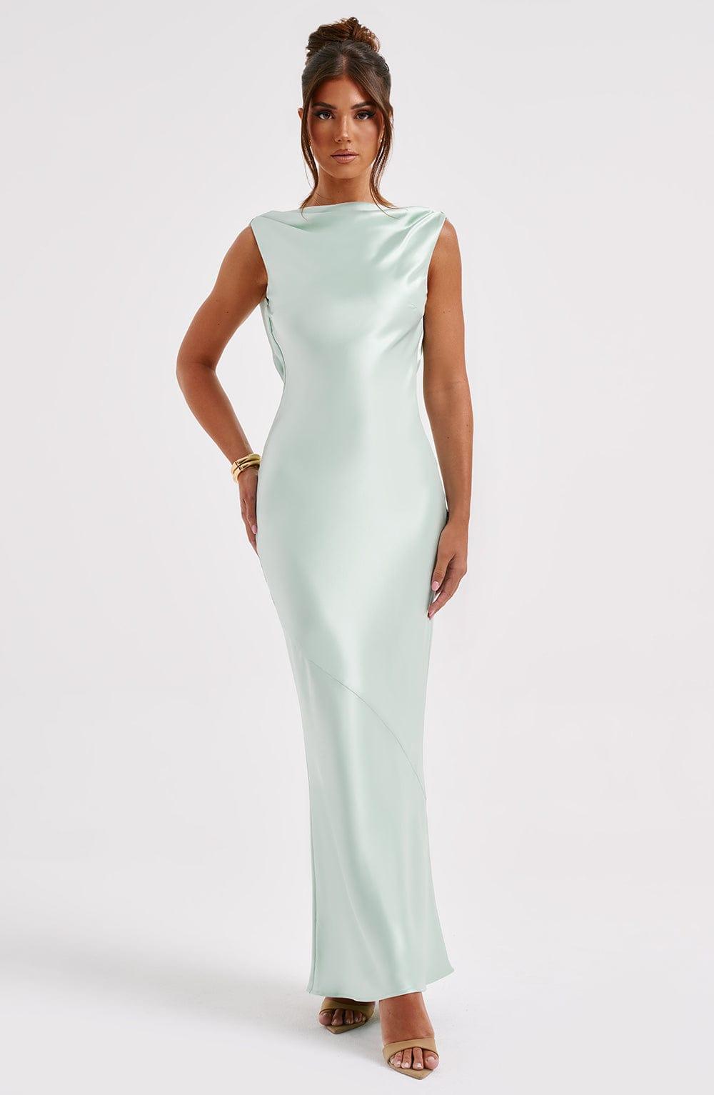 Azuri Maxi Dress - Turquoise Product Image