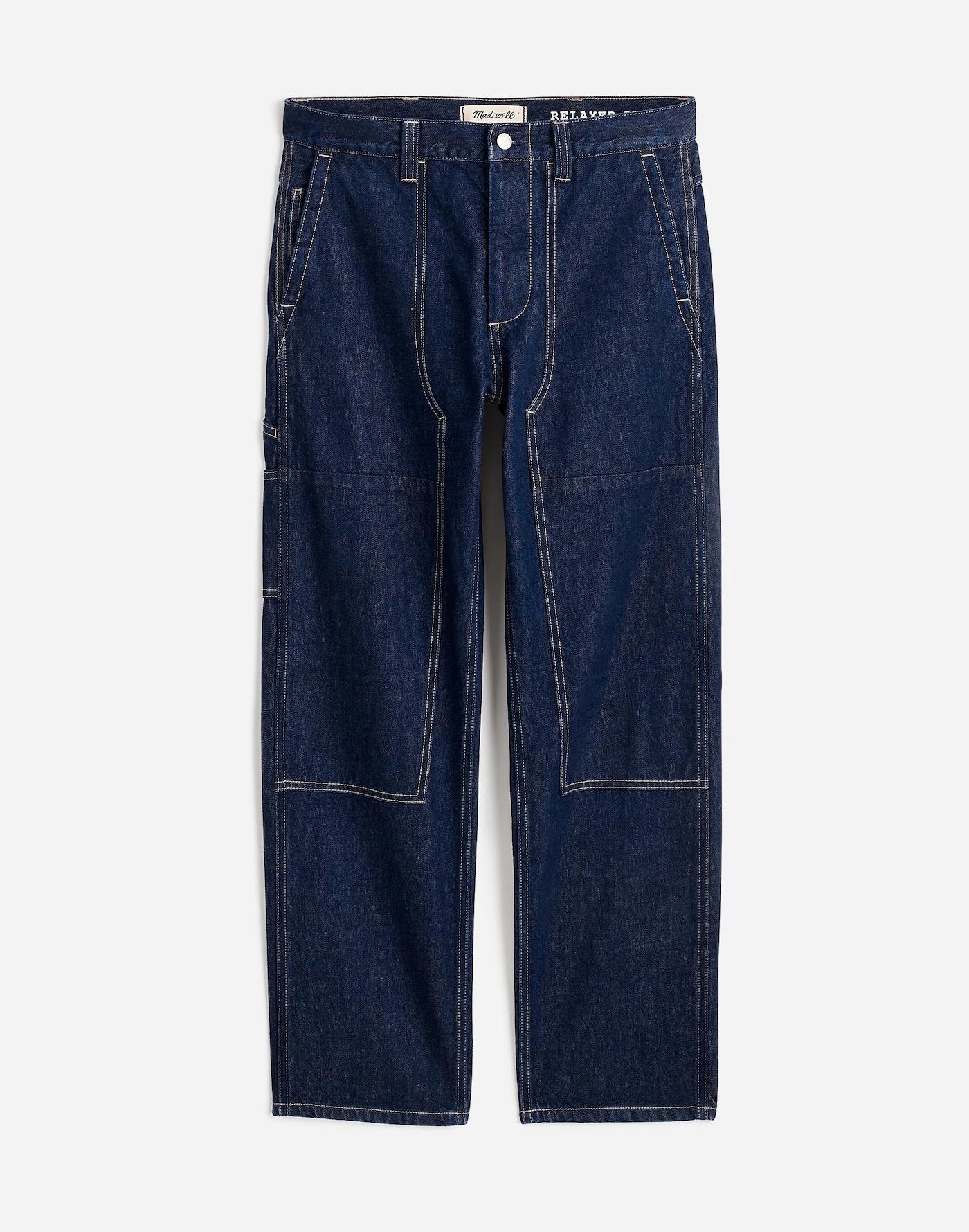 Relaxed Straight Workwear Jeans Product Image