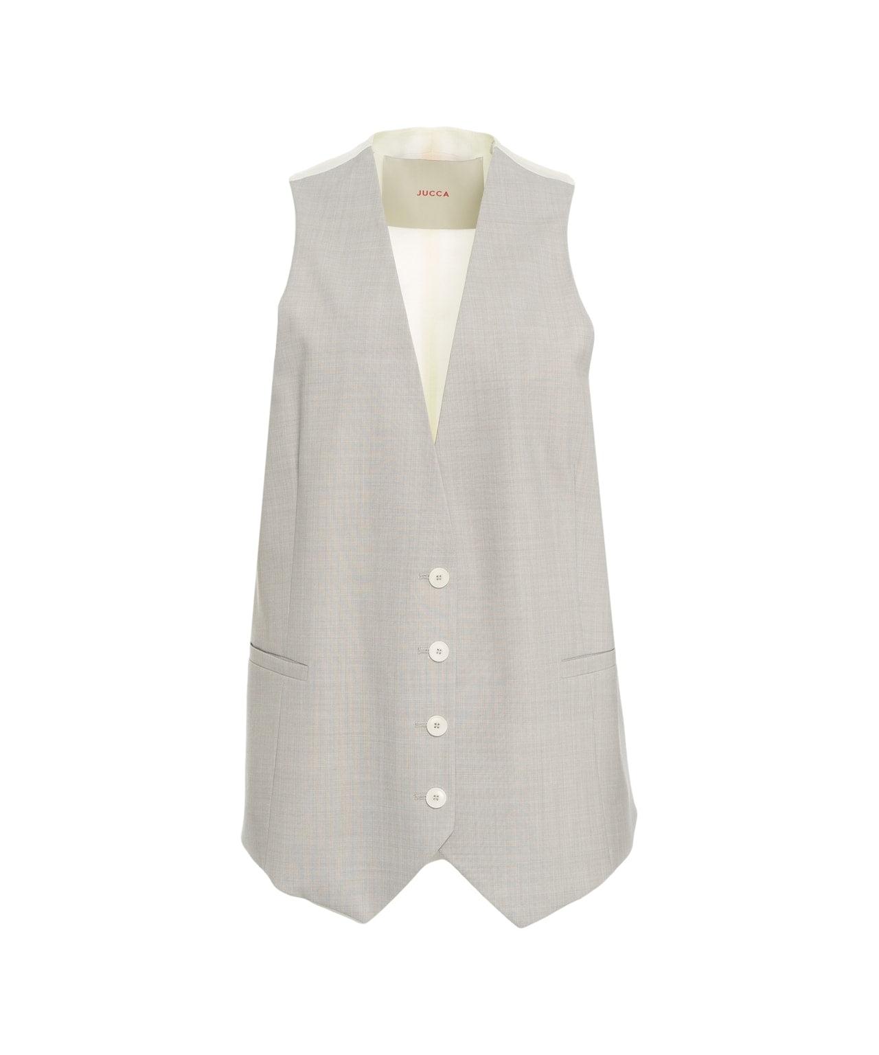 Virgin wool blend vest Product Image