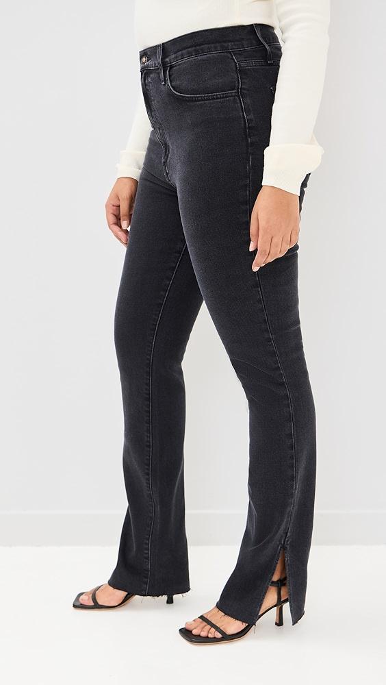 Favorite Daughter Valentina Super High Rise Tower Jeans with Slit Hem | Shopbop Product Image