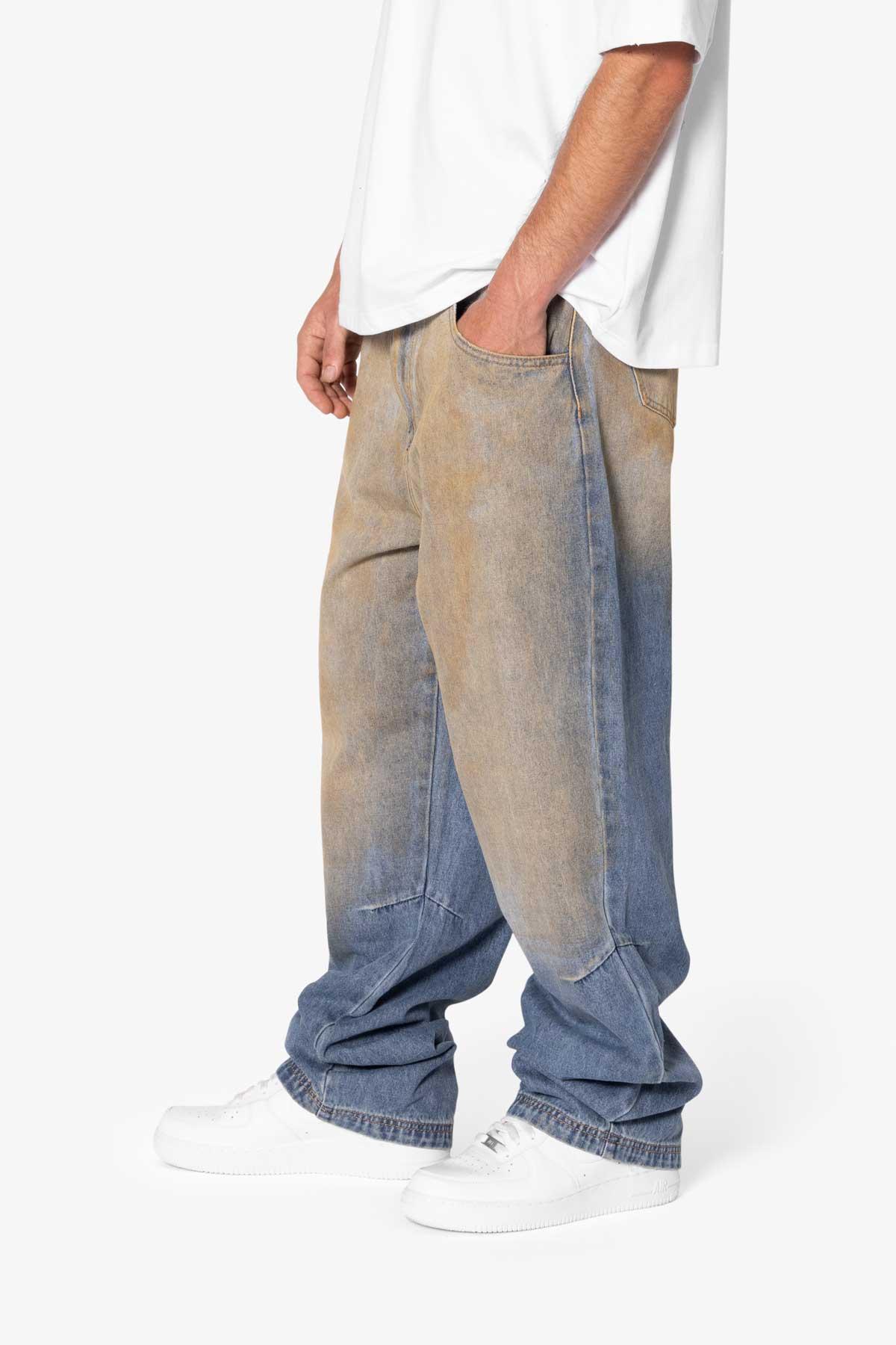 Ultra Baggy Barn Vintage Denim - Blue Product Image