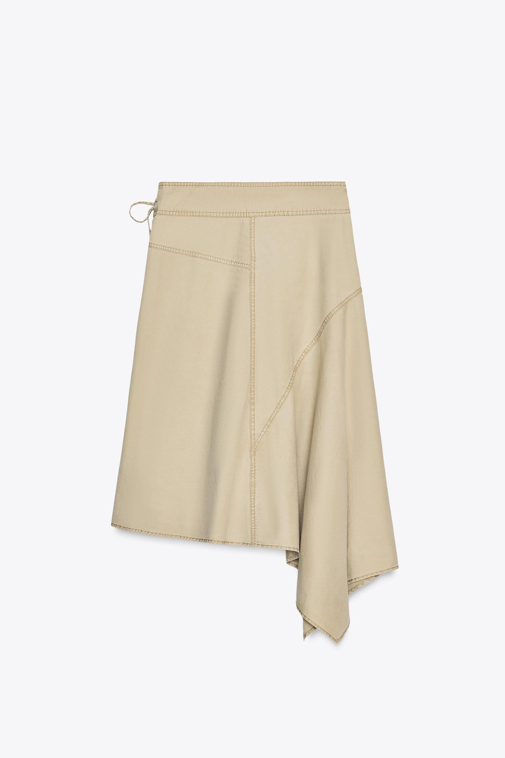 ASYMMETRIC WRAP SKIRT Product Image