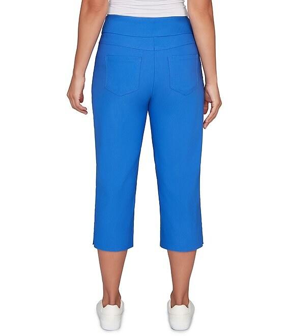 Ruby Rd. Stretch Straight Leg Pull-On Capri Pants Product Image