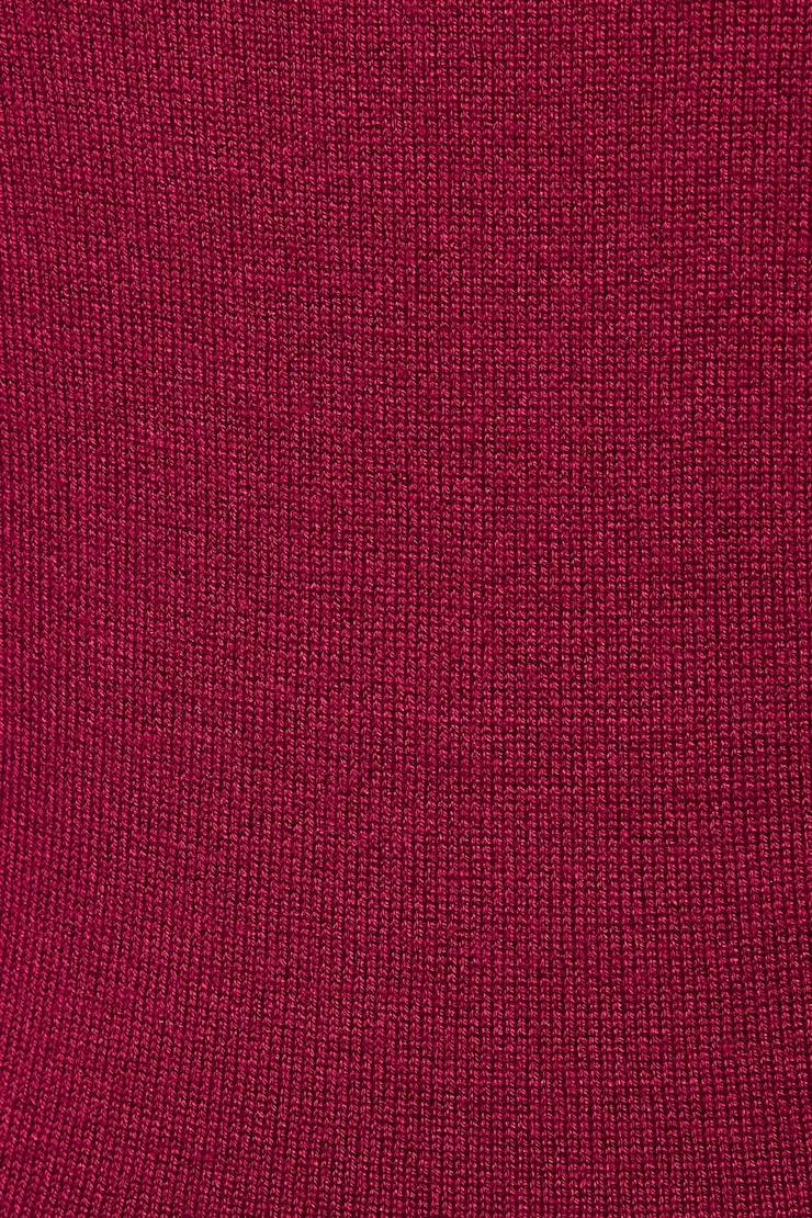 Sleek Crewneck Long Sleeve Top Product Image