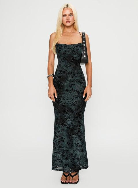 Giorgiana Maxi Dress Black Product Image