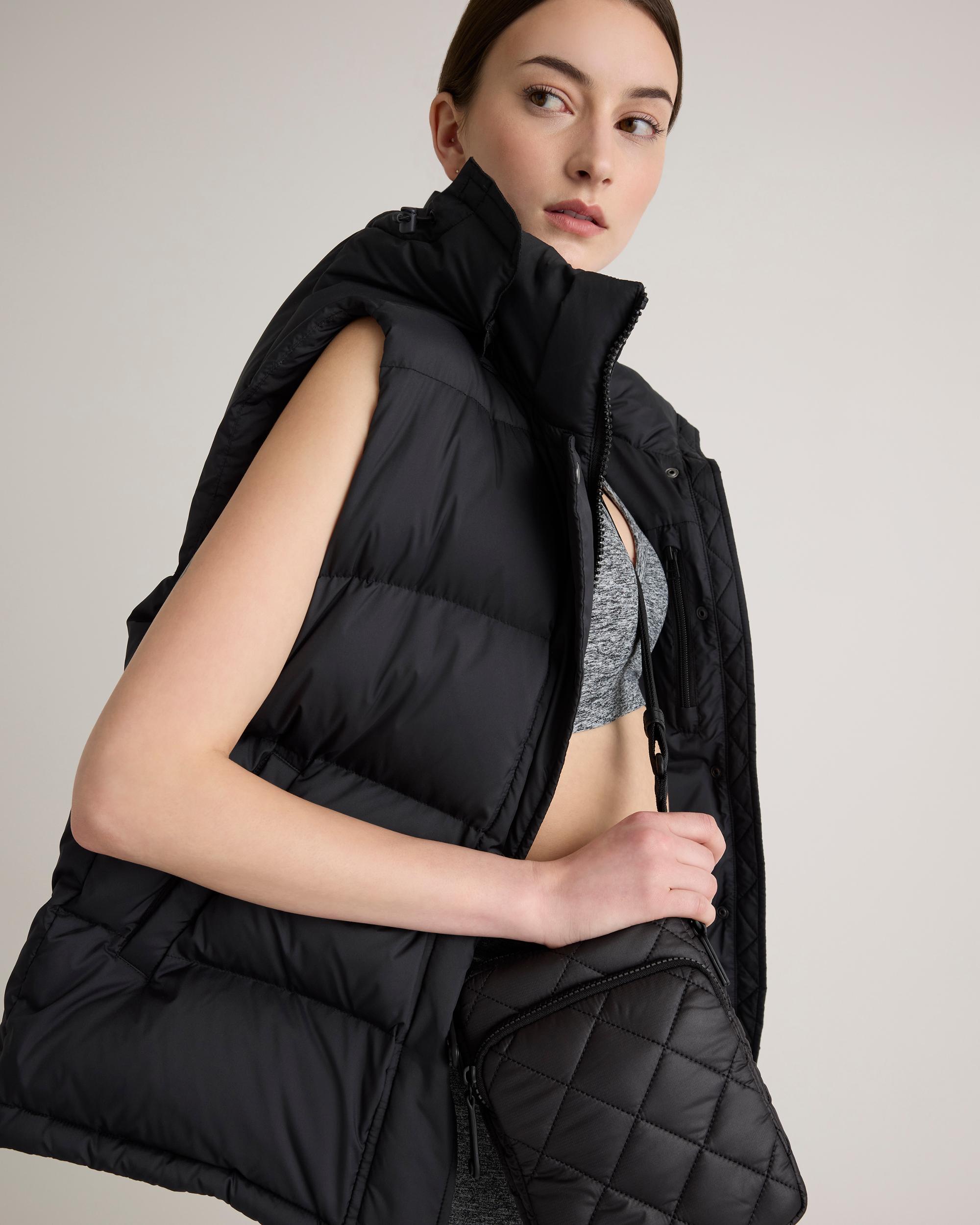 Quince | Women's Transit Quilted Phone Crossbody Nylon Product Image