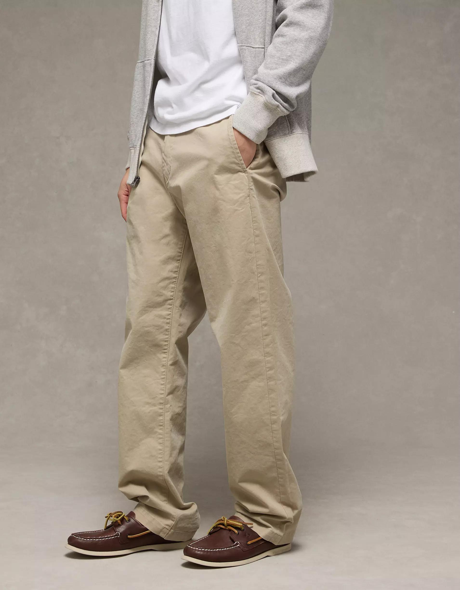 AE Flex Loose Lived-In Khaki Pant Product Image