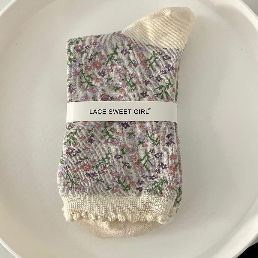 Patterned Socks Product Image