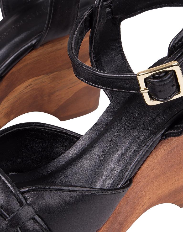 Brigitte Sandal (Final Sale) - Black Product Image