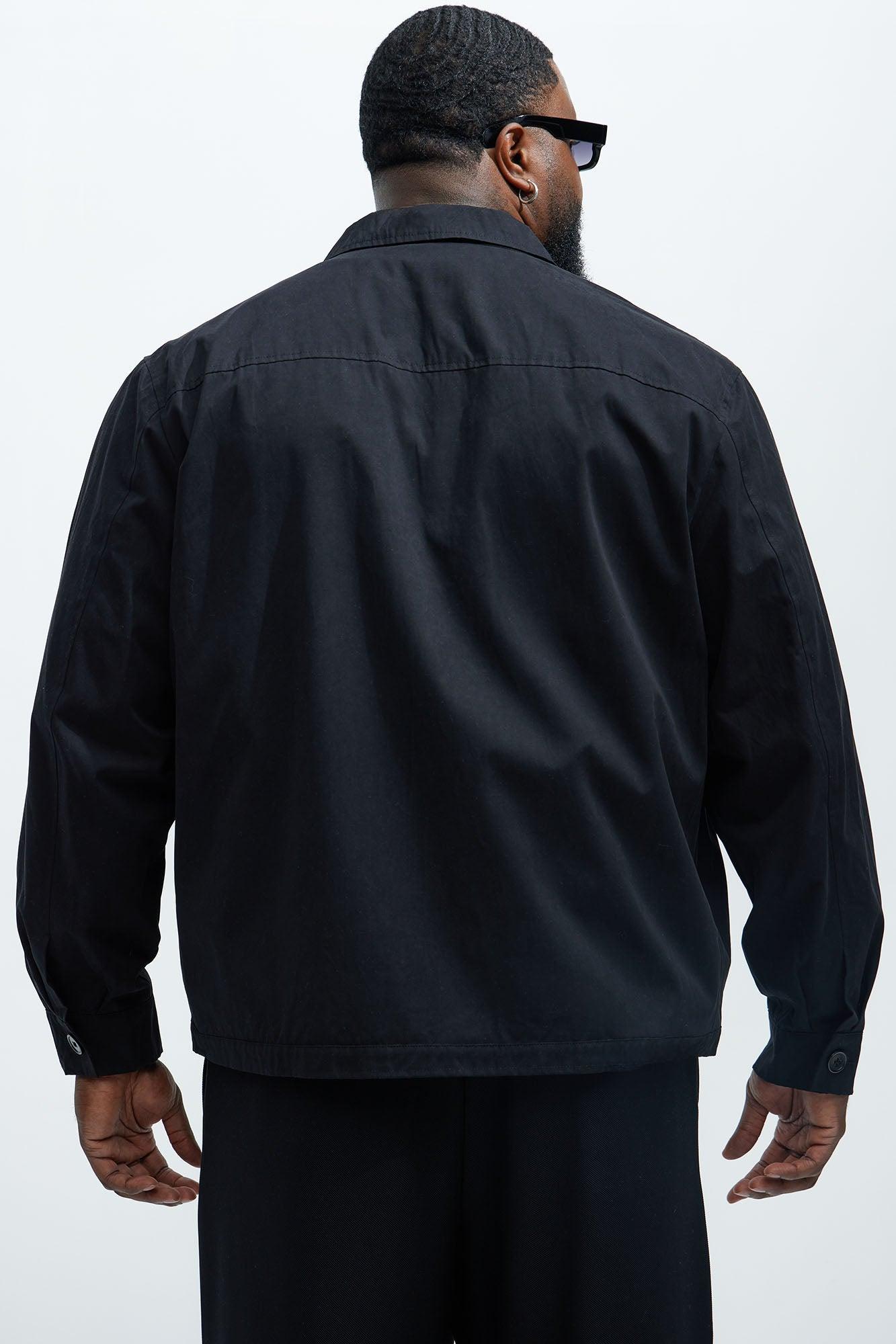 Don't Start Work Jacket - Black Product Image