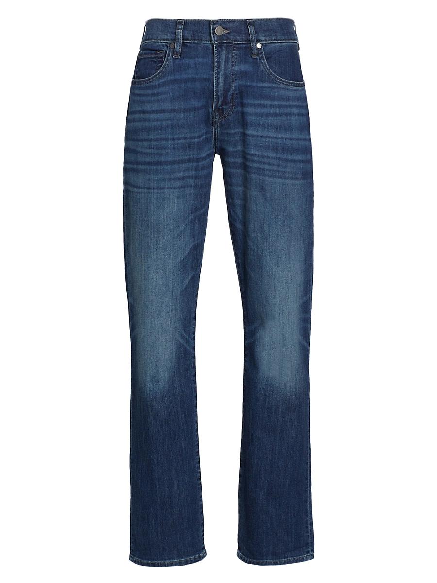 Mens Stretch Straight-Leg Jeans Product Image