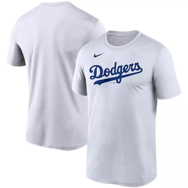 Mens Nike Los Angeles Dodgers Wordmark Legend Performance T-Shirt Product Image