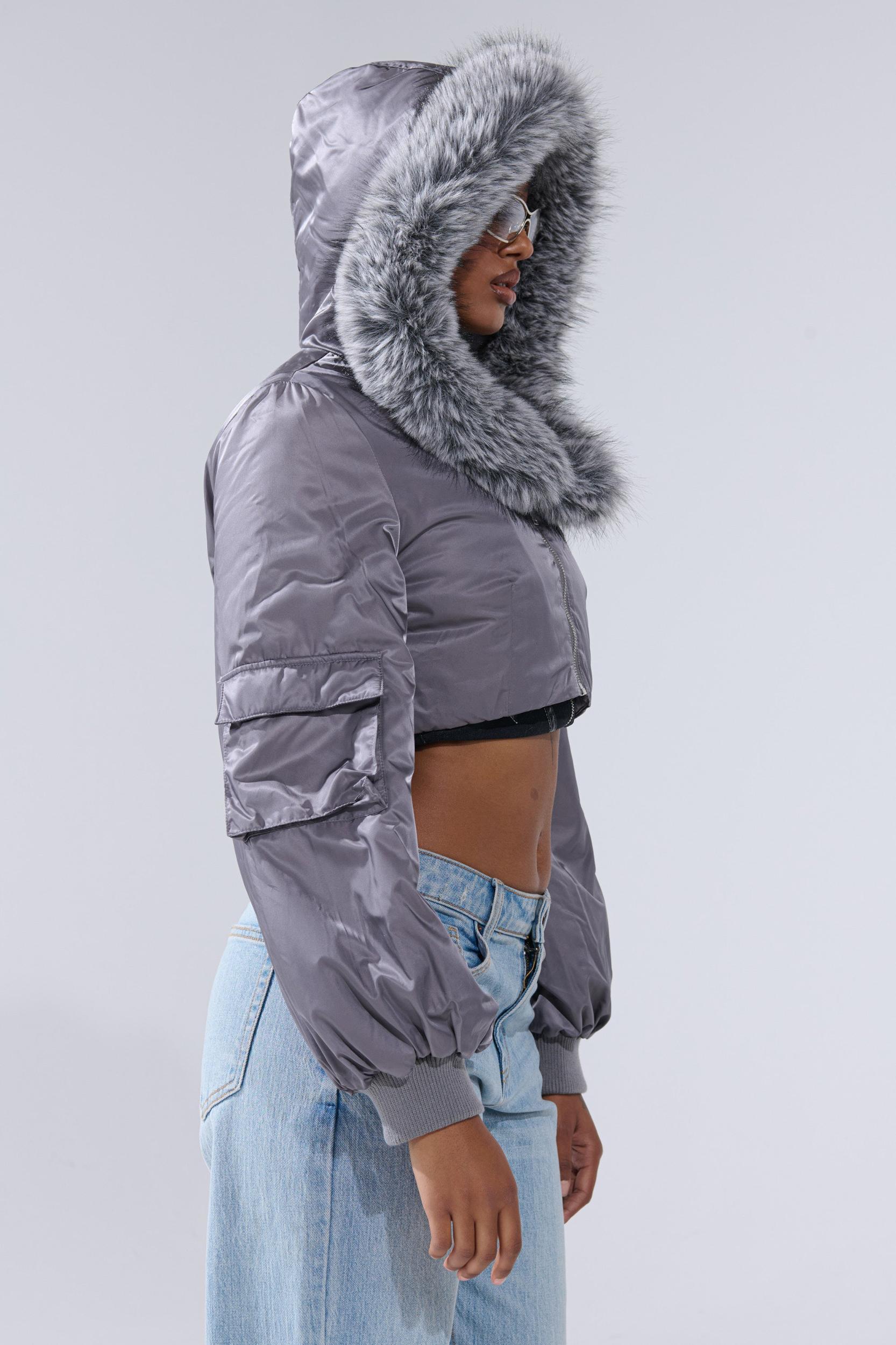 ITTY BITTY CROPPED BOMBER Product Image