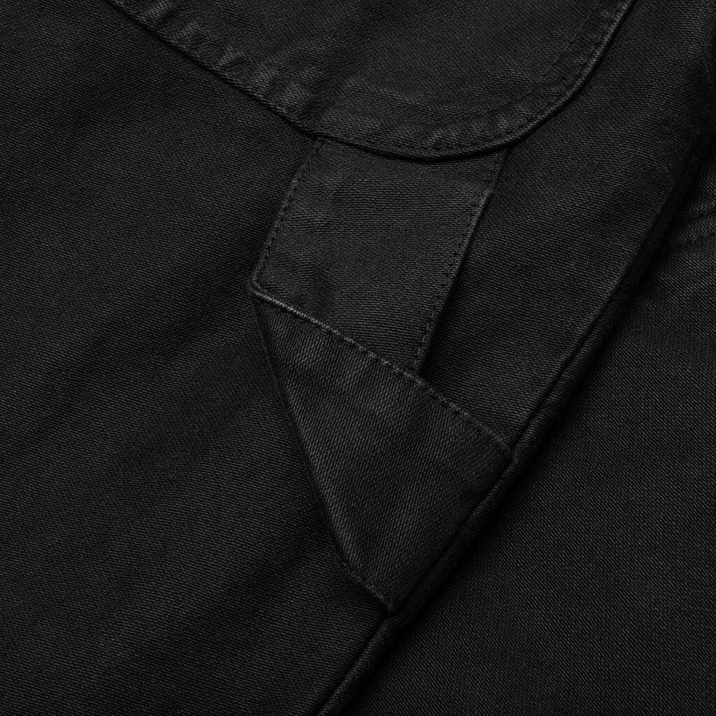 Relaxed Fitting Cotton Trousers GD 7333 M.W. - Black Male Product Image