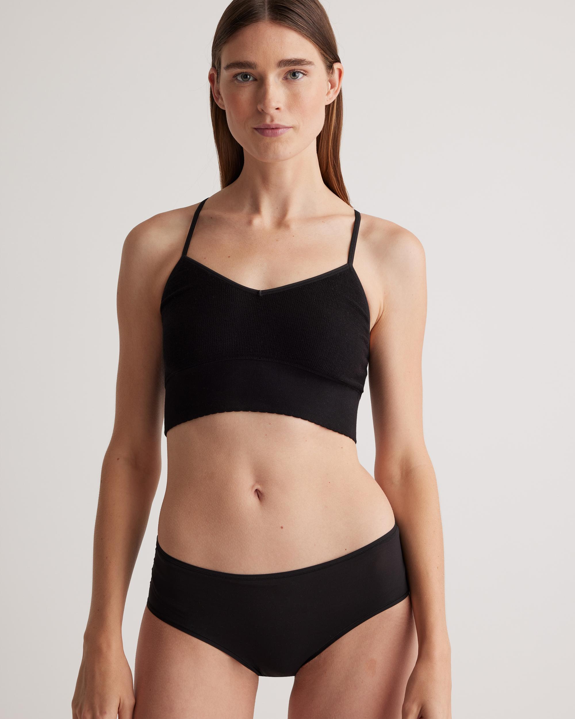 Quince | Women's Second Skin Hipster Brief Size XS, Nylon/Spandex Product Image