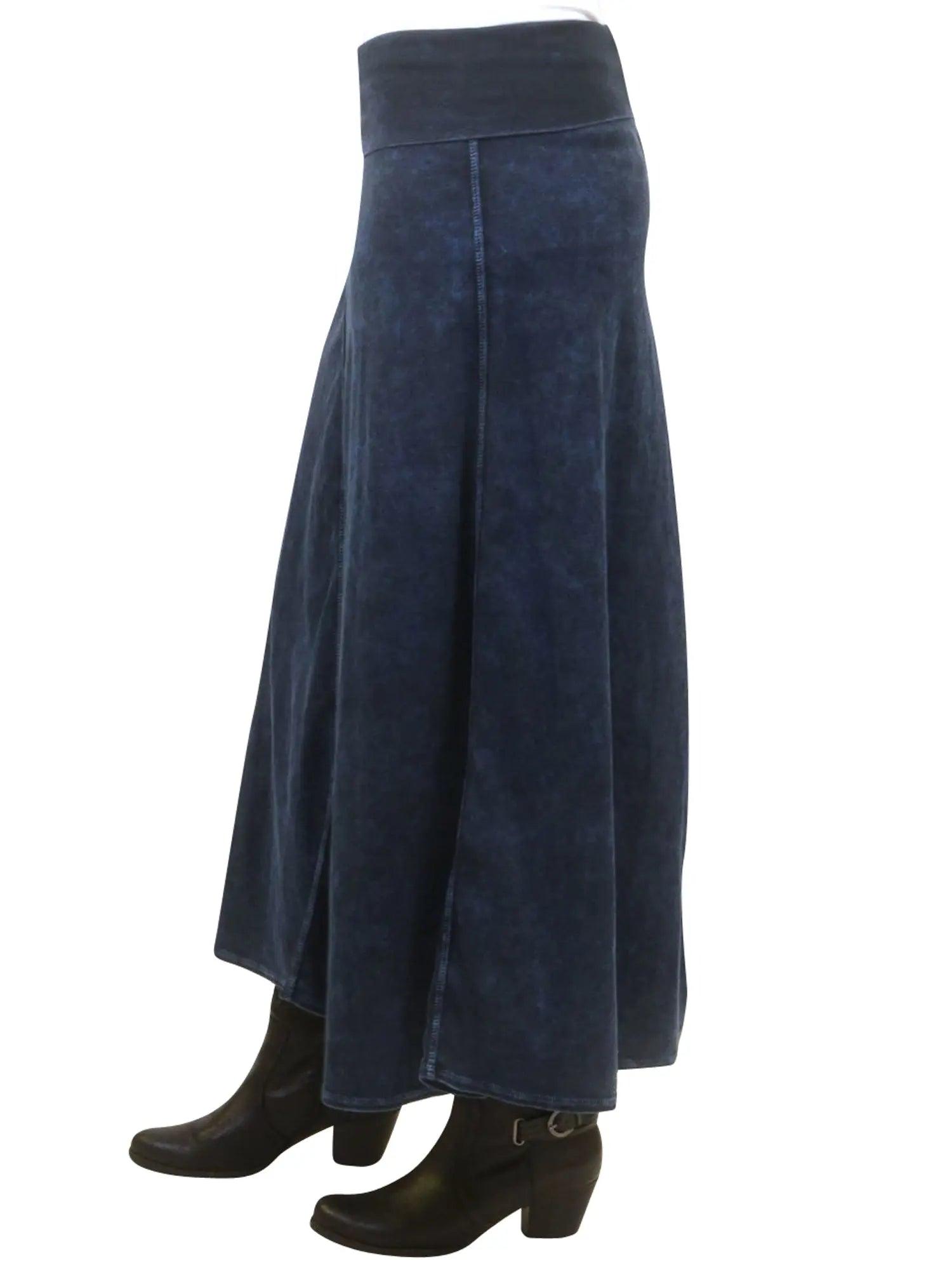 Hard Tail Roll Down Cotton Skirt B-131 Product Image