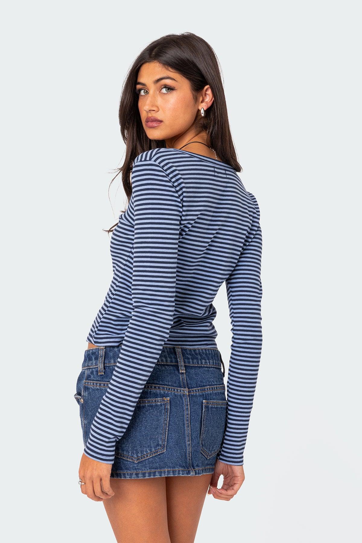Jocelyn Striped Top Product Image
