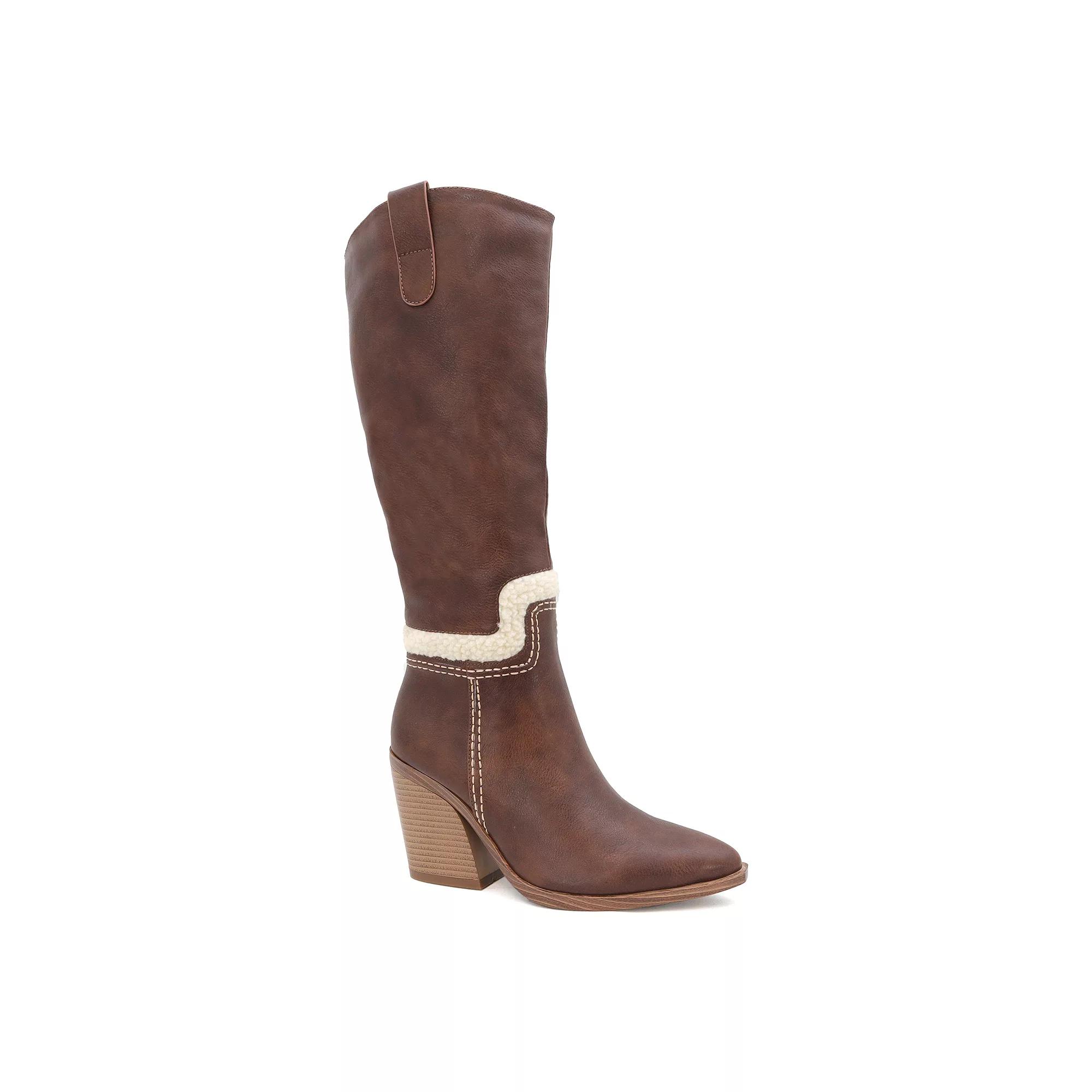 Yoki Rebbah Women's Tall Western Boots,  Product Image