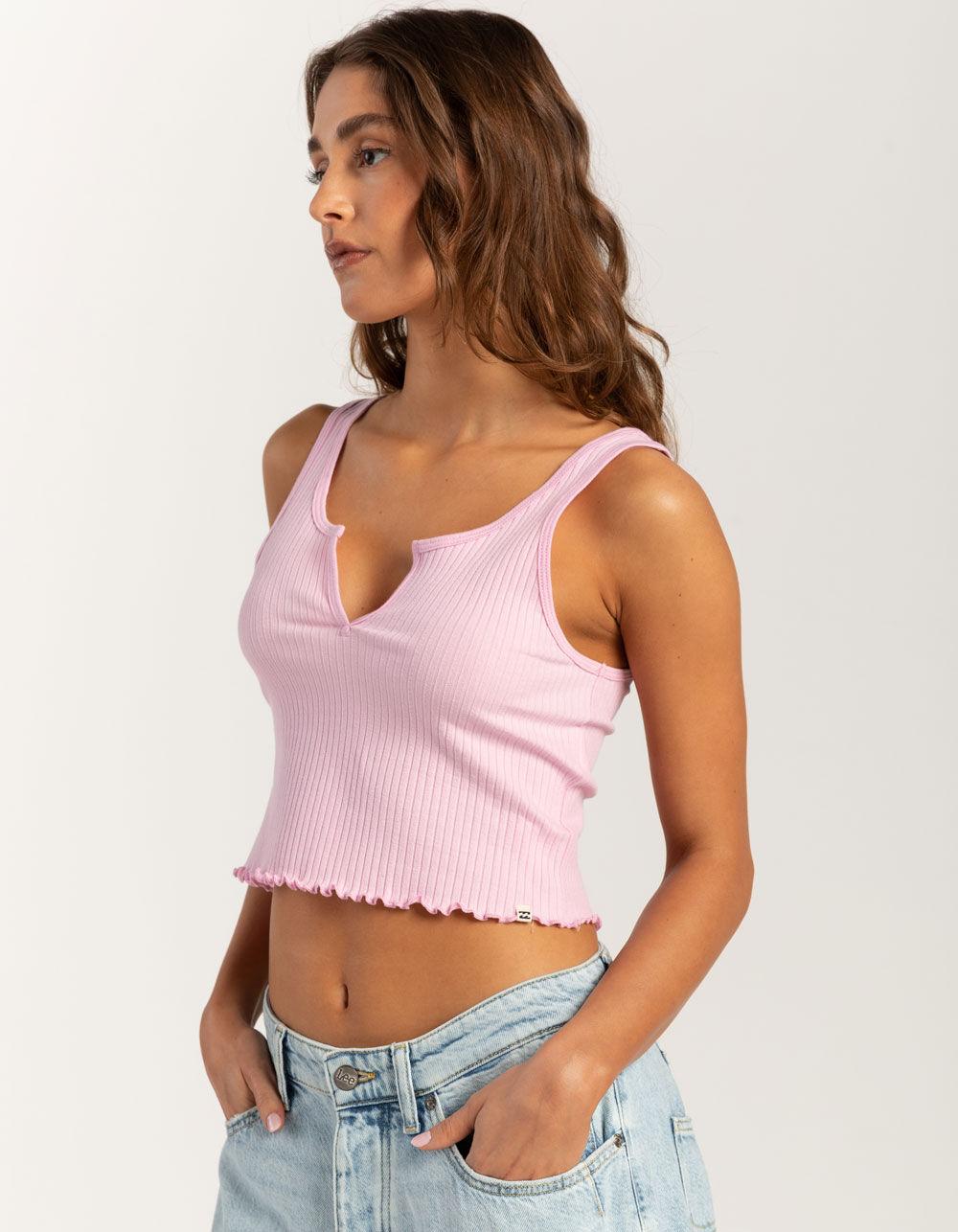 BILLABONG Notch Womens Tank Top - LIGHT PINK Product Image