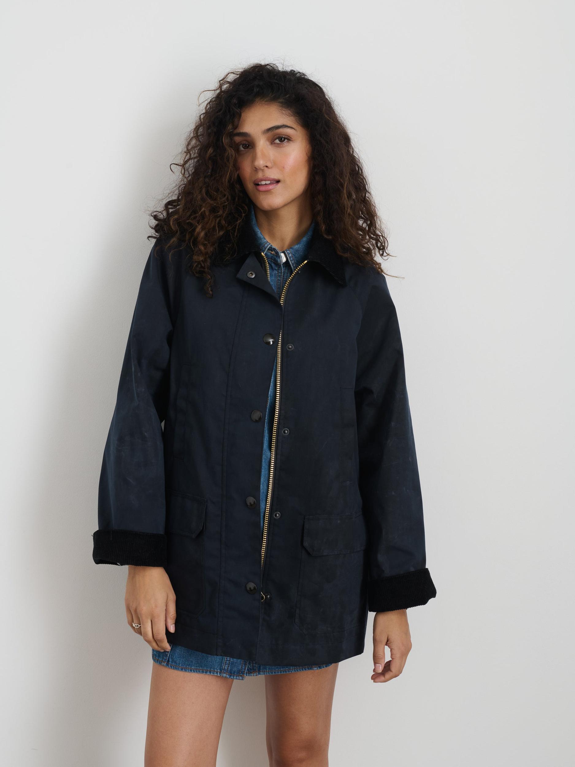 Chiltern Street Jacket In Waxed Cotton Product Image