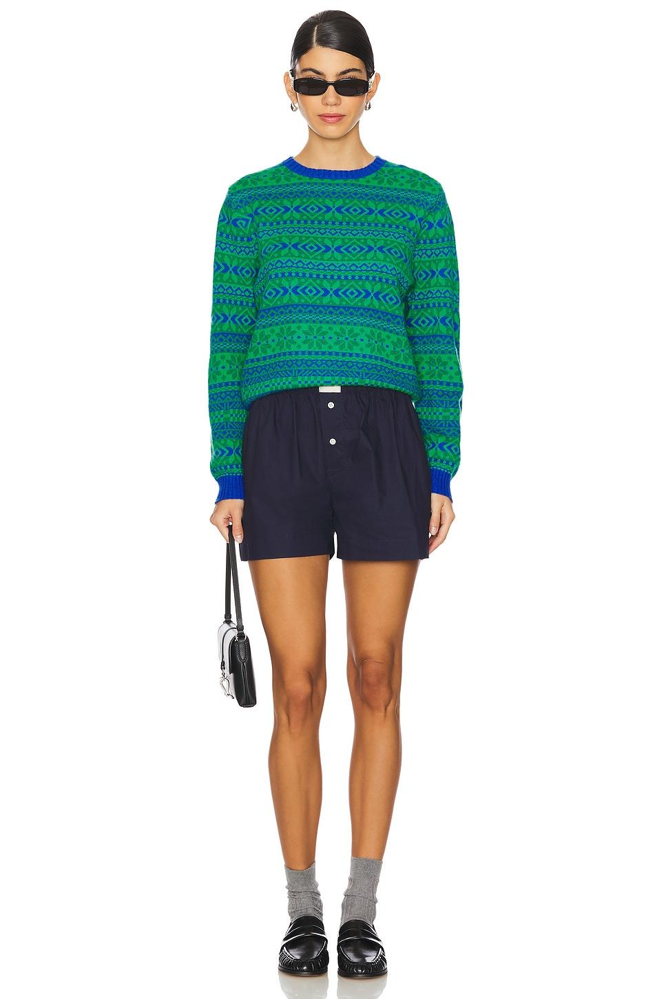 Tonal Fairisle Crew JUMPER 1234 Product Image