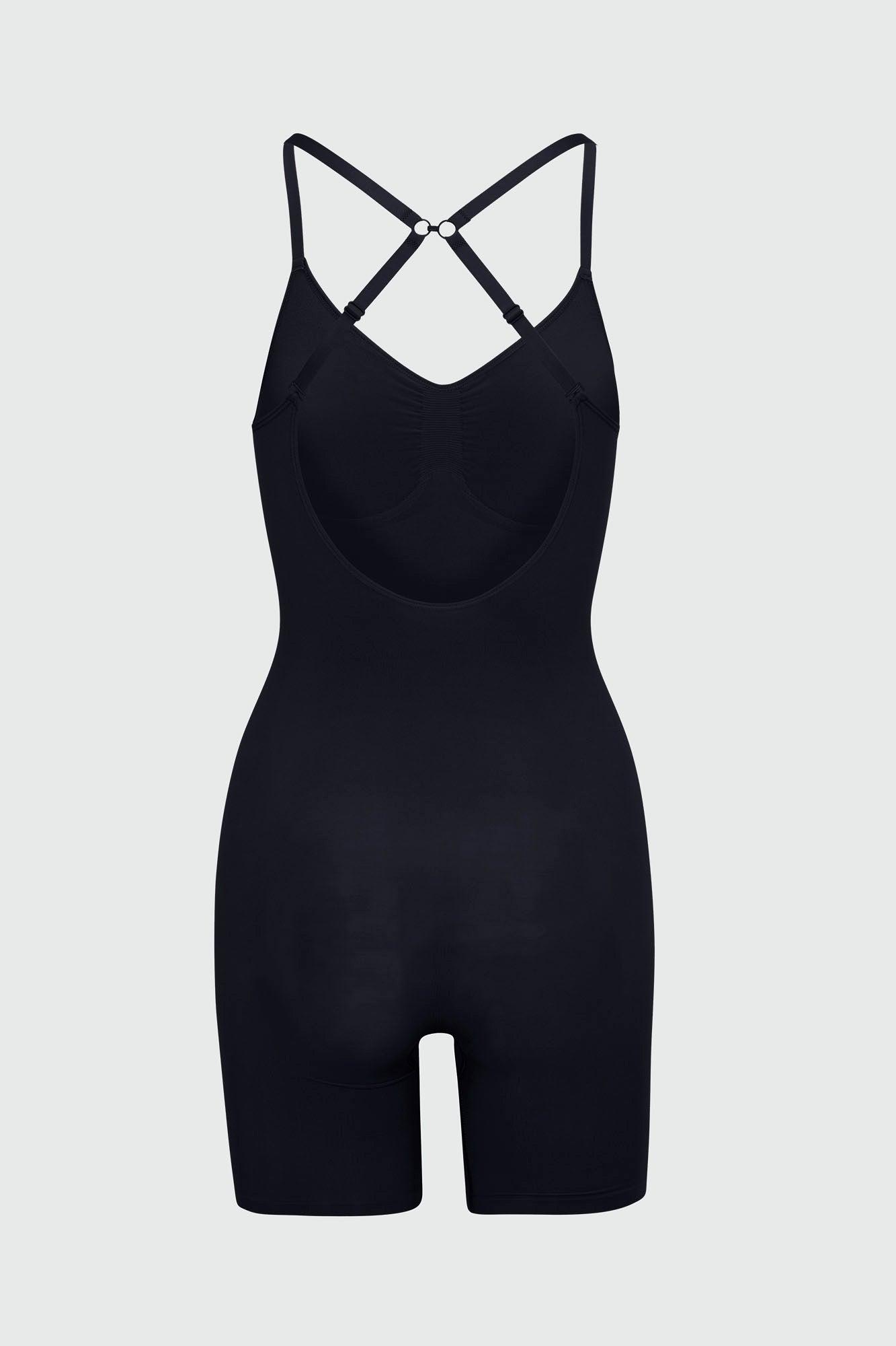 Nova Sculpt Seamless Strong Compression Low Back Thigh Shaping Bodysuit - Black Female Product Image