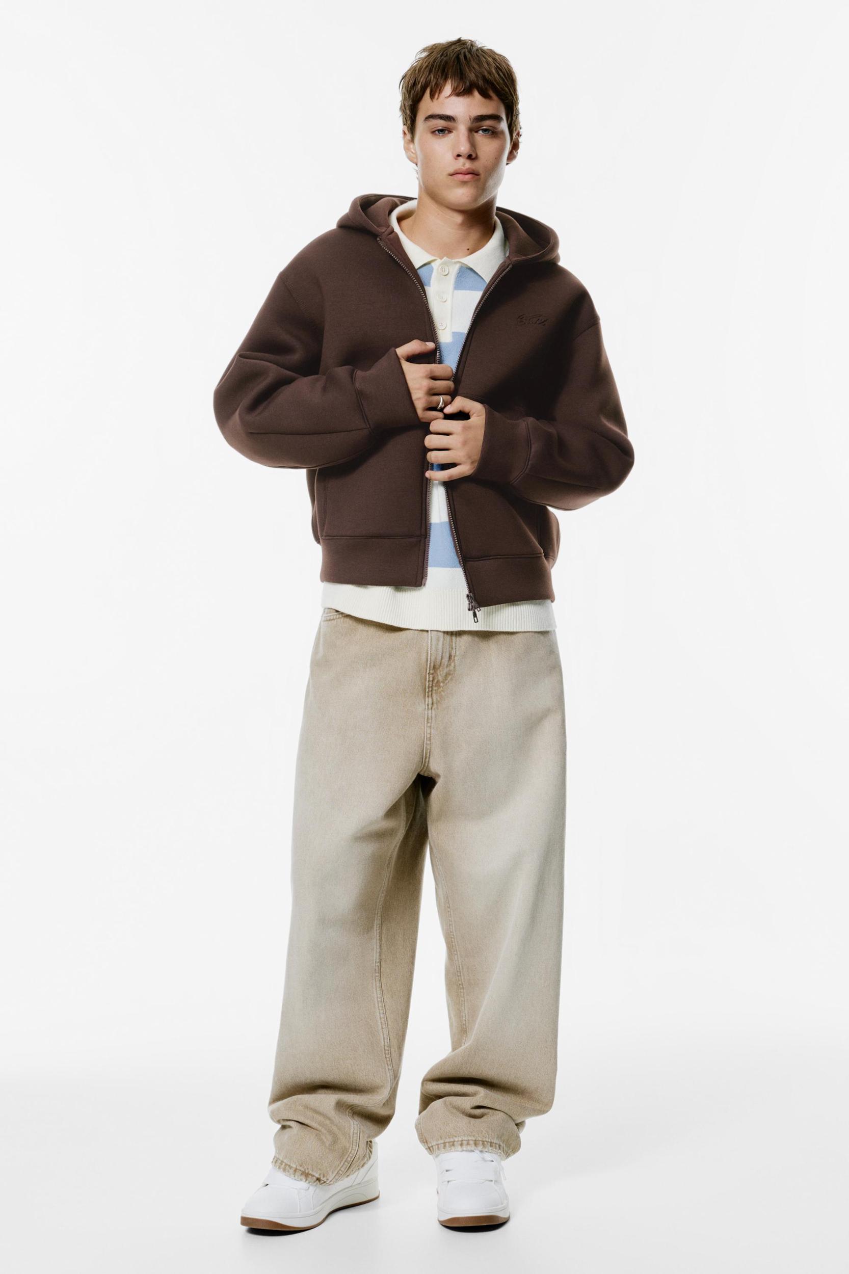 STWD hooded jacket with zip Product Image