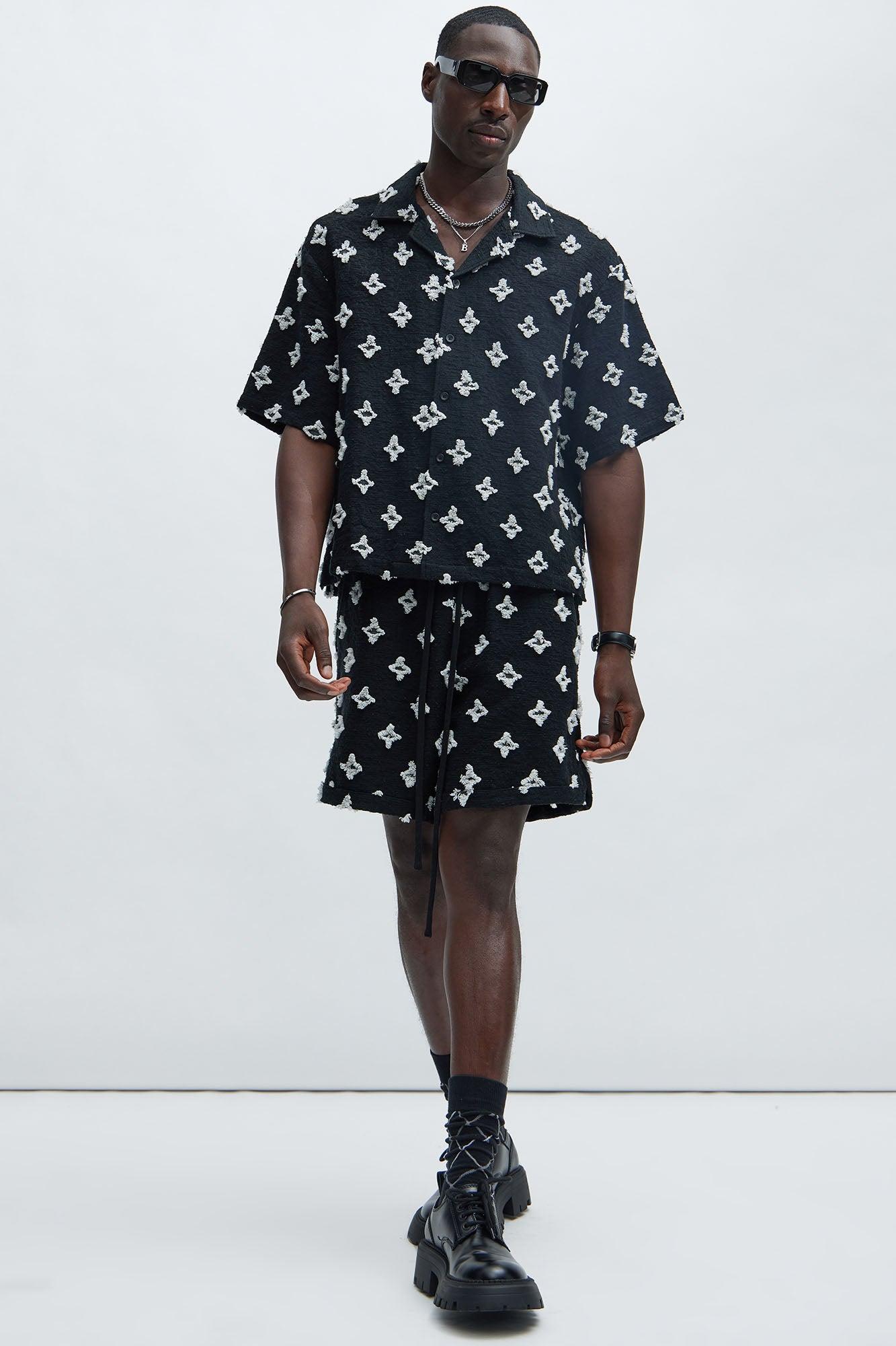 Cropped Starlet Shirt - Black Product Image