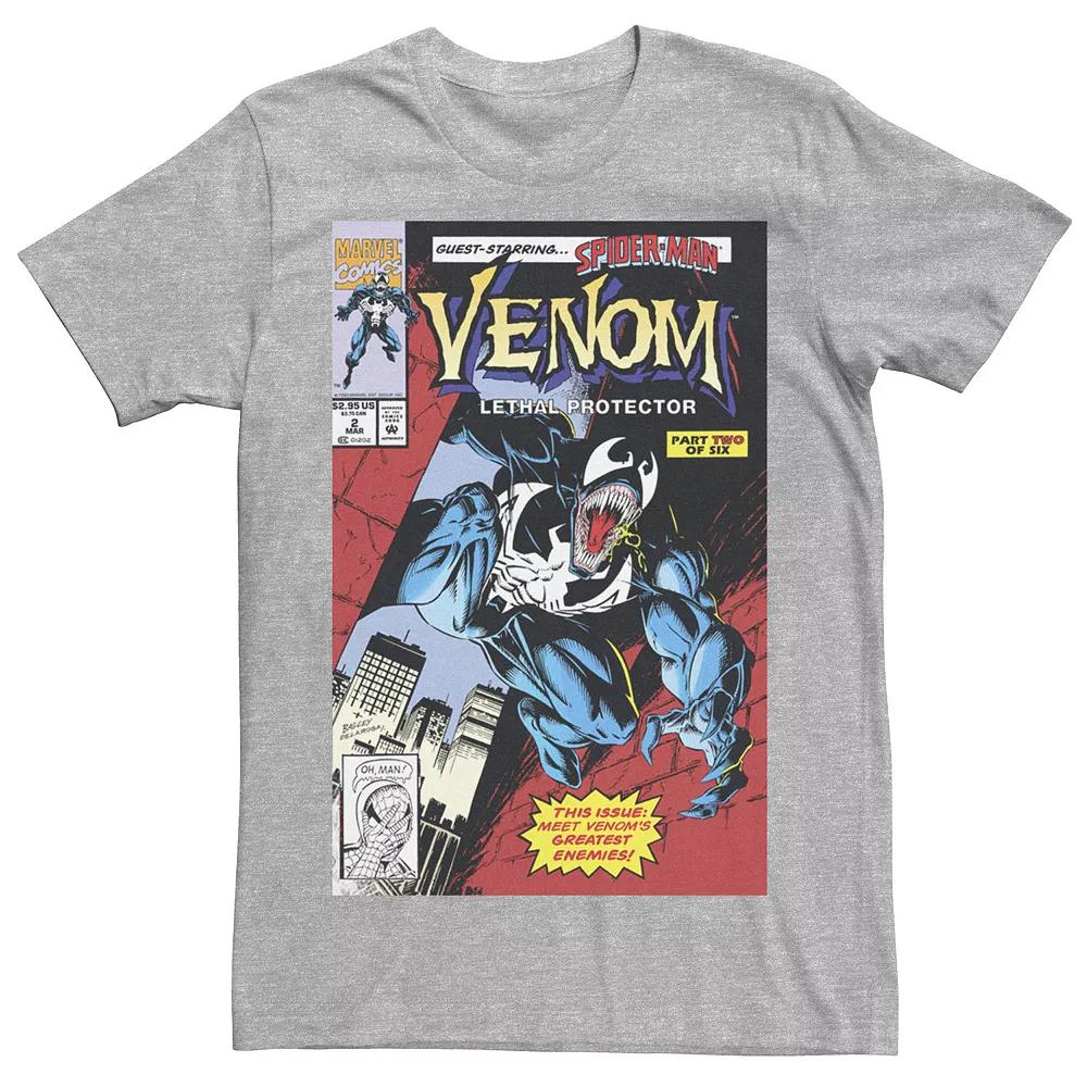 Men's Marvel Venom Lethal Protector Retro Comic Tee,  Product Image