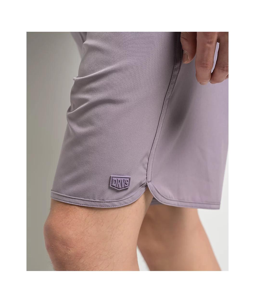 Dravus All Terrain Eggplant Board Shorts Product Image