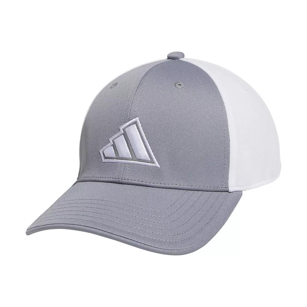 Men's adidas Golf 3 Stretch Fit Hat, Size: Large/XL, Grey Three Product Image