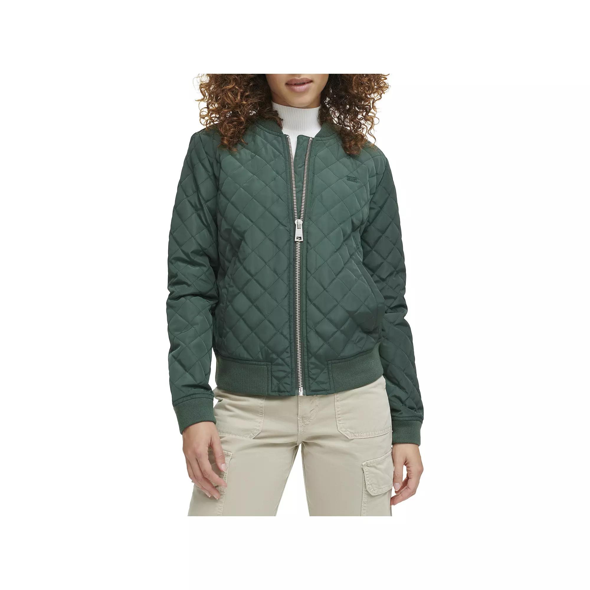 Women's Levi's® Diamond Quilted Bomber Jacket,  Product Image