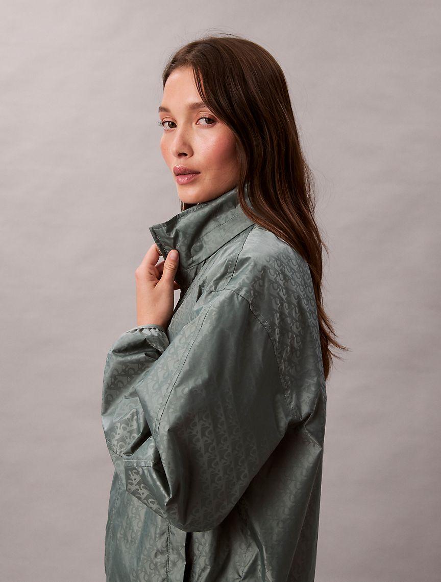 Allover Monogram Windbreaker Jacket Product Image