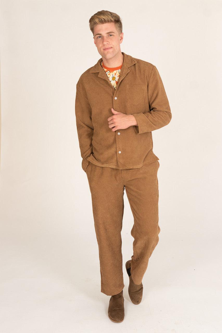 Long Sleeve Corduroy Shirt Product Image