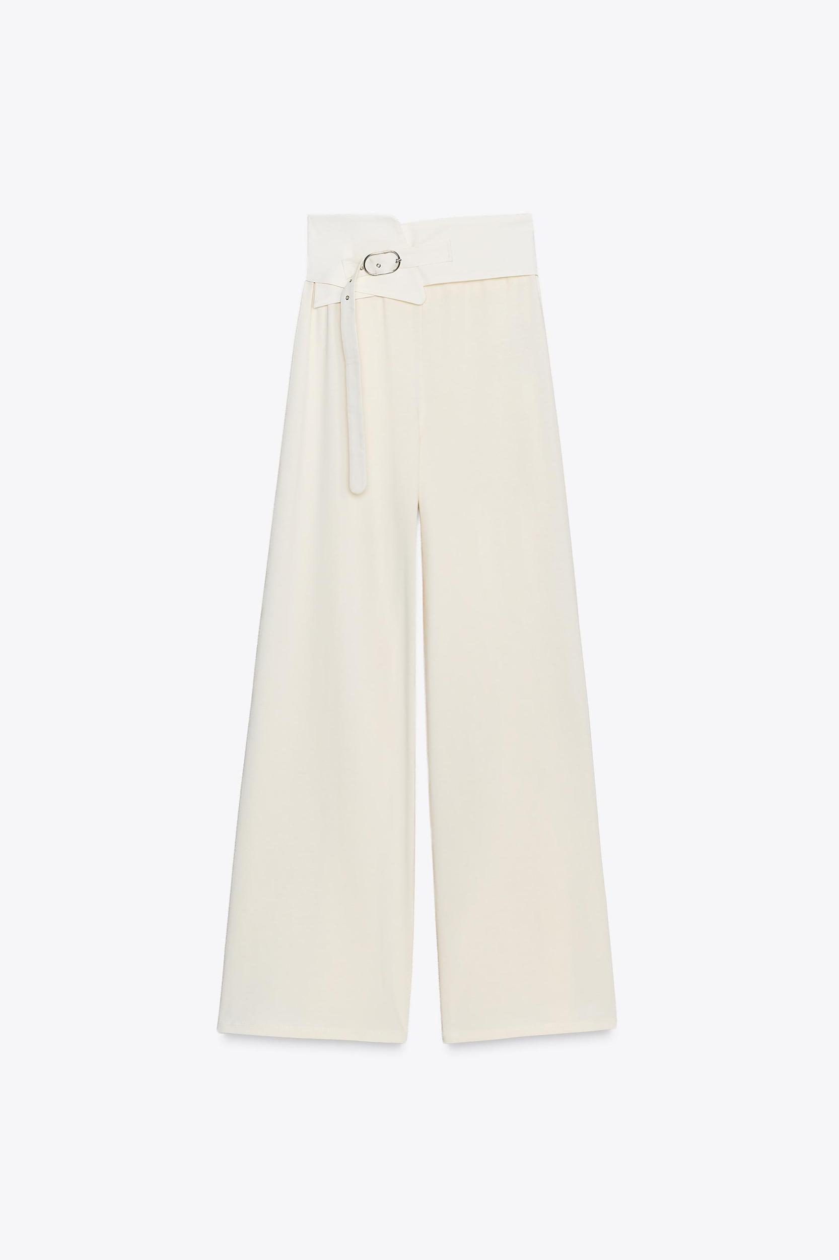 BELTED PANTS Product Image