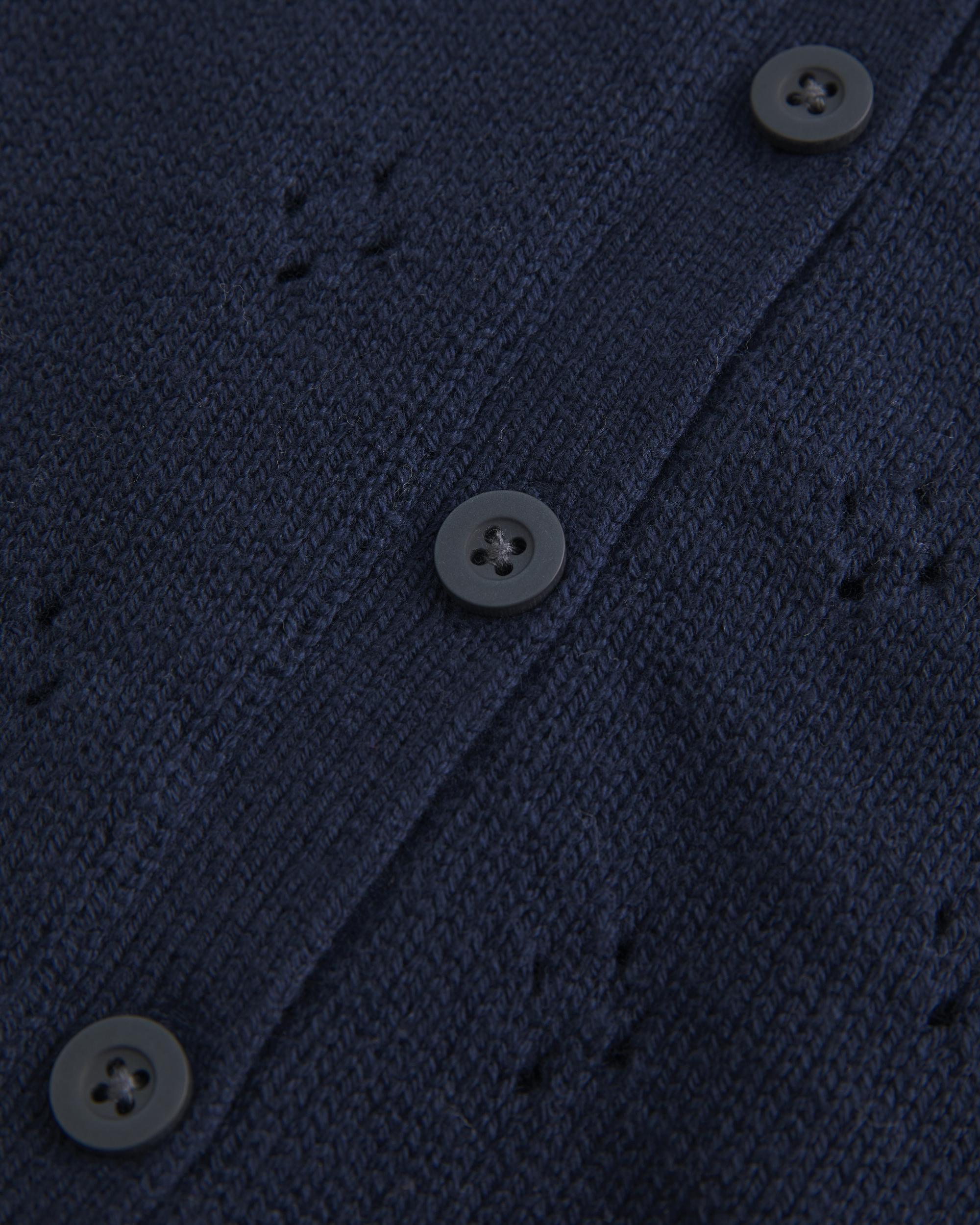 Eyelet Crew Cardigan Product Image