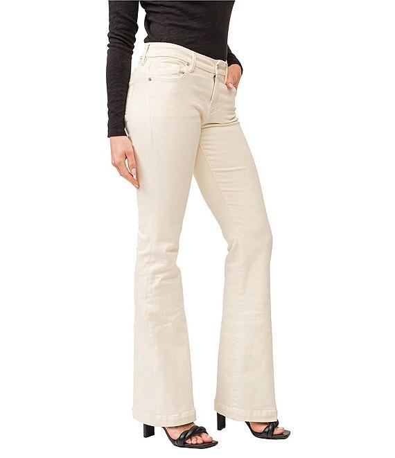 Dear John Rosa Twill Mid-Rise Flare Pants Product Image