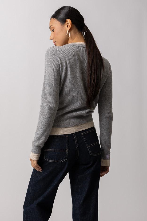 Hutch Double Layer Cardigan Product Image