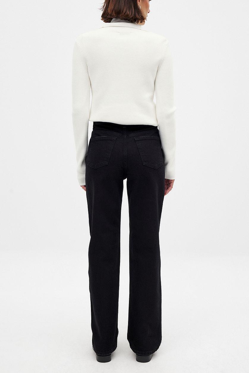 Straight High Waist Jeans Product Image