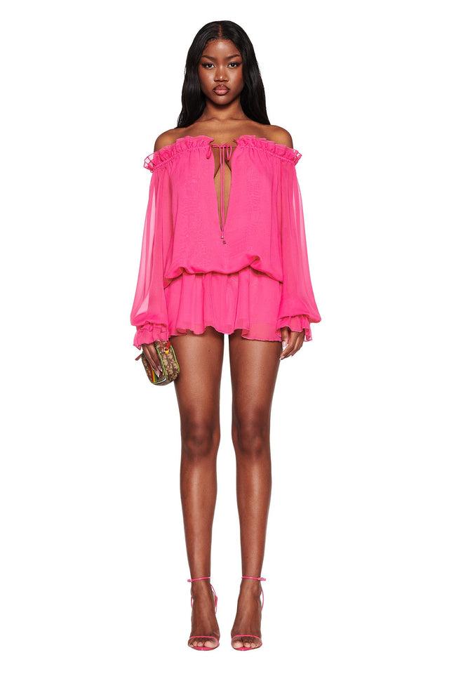 JAZMIN PLAYSUIT - PINK Product Image
